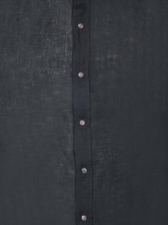 25SS 델 오글리오 긴팔 셔츠 749 11297 027 Black - DELL'OGLIO