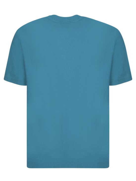 25SS 델 오글리오 반팔 티셔츠 TSMC JCREPE U790 Blue - DELL'OGLIO