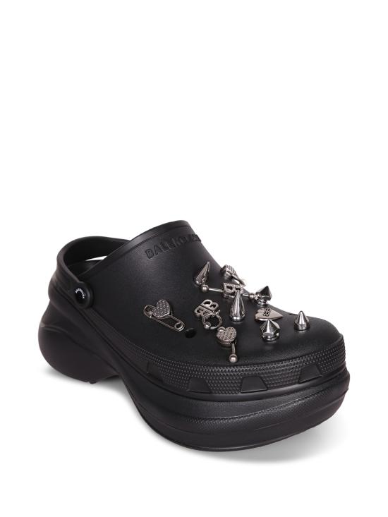26FW 발렌시아가 샌들 720857 W0FP9 1000 Black - BALENCIAGA