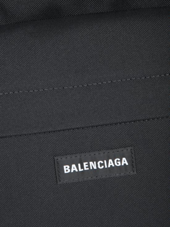 26FW 발렌시아가 로고 패치 익스플로러 백팩 503221 2VZ37 1000 Black - BALENCIAGA