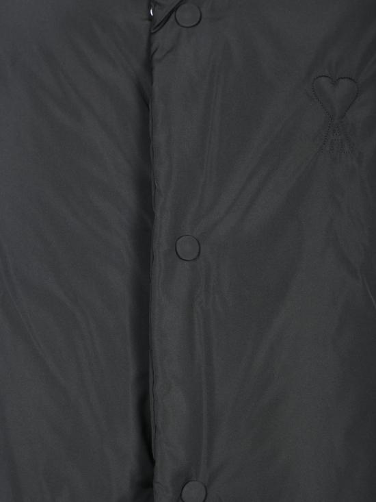 26FW 아미 태피터 아미 드 꾀흐 다운 자켓 HJK818 PL0039 001 Black - AMI