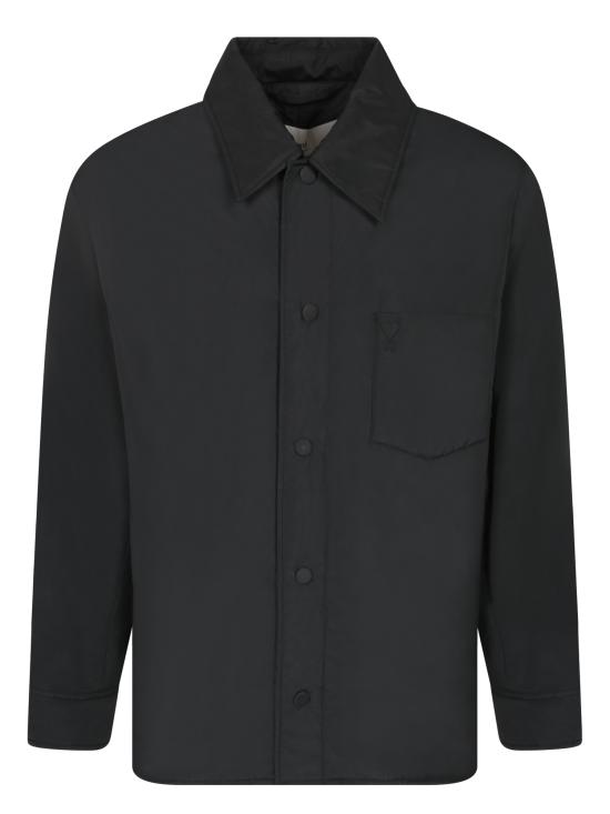 26FW 아미 긴팔 셔츠 HJK829 PL0039 001 Black