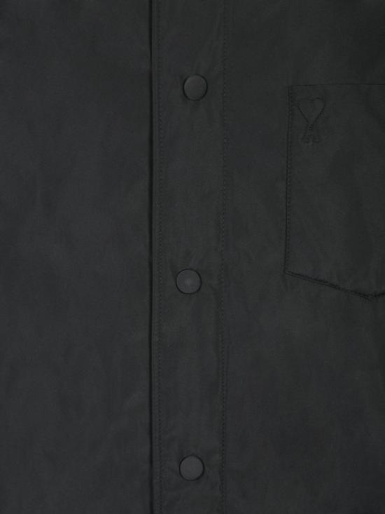 26FW 아미 긴팔 셔츠 HJK829 PL0039 001 Black - AMI