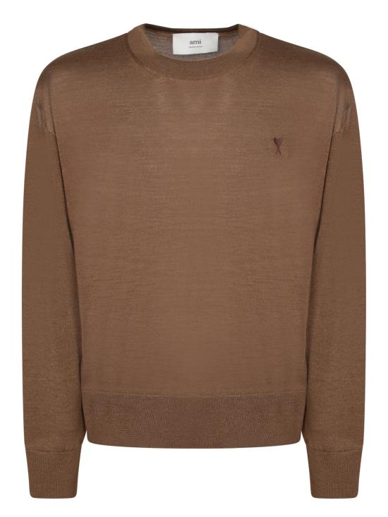 26FW 아미 스웨터 HKS834 KN0066 216 Brown