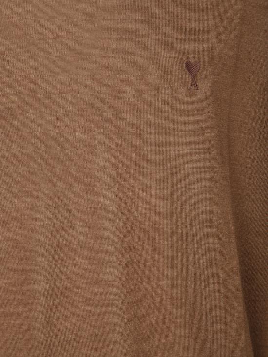 26FW 아미 스웨터 HKS834 KN0066 216 Brown - AMI