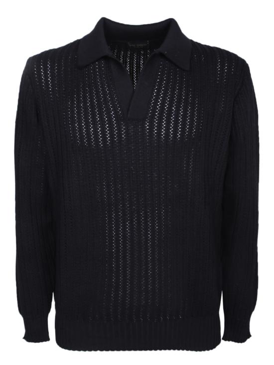 26FW 델 오글리오 폴로 티셔츠 PL3MLSK WM7H 990 Black