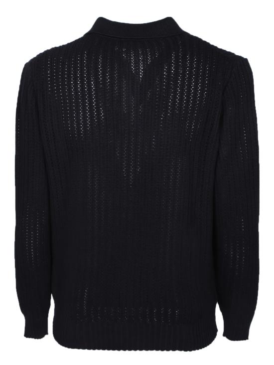 26FW 델 오글리오 폴로 티셔츠 PL3MLSK WM7H 990 Black - DELL'OGLIO