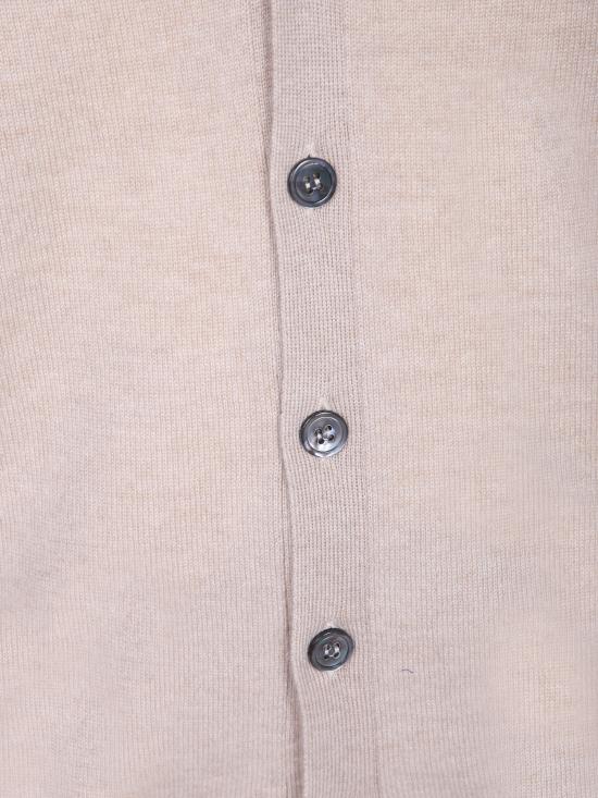 26FW 델 오글리오 니트 베스트 CB1SM CA12R 030 Beige - DELL'OGLIO