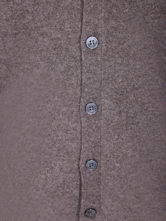 26FW 델 오글리오 니트 베스트 CB1SM CA12R 290 Brown - DELL'OGLIO
