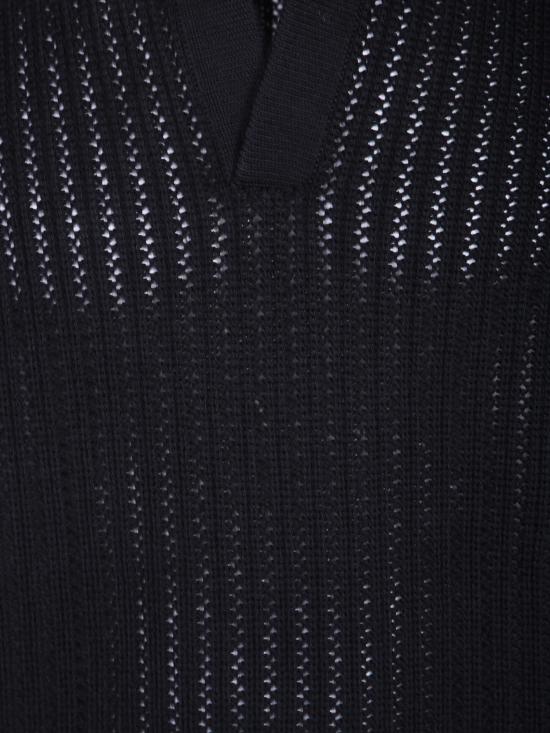 26FW 델 오글리오 폴로 티셔츠 PL3MLSK WM7H 990 Black - DELL'OGLIO