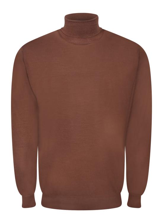 26FW 델 오글리오 터틀넥 DV1ML LSC18R 090 Brown