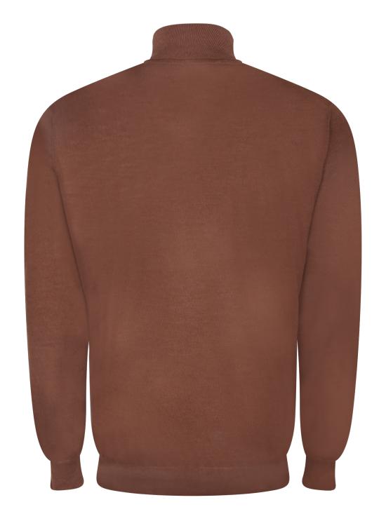 26FW 델 오글리오 터틀넥 DV1ML LSC18R 090 Brown - DELL'OGLIO