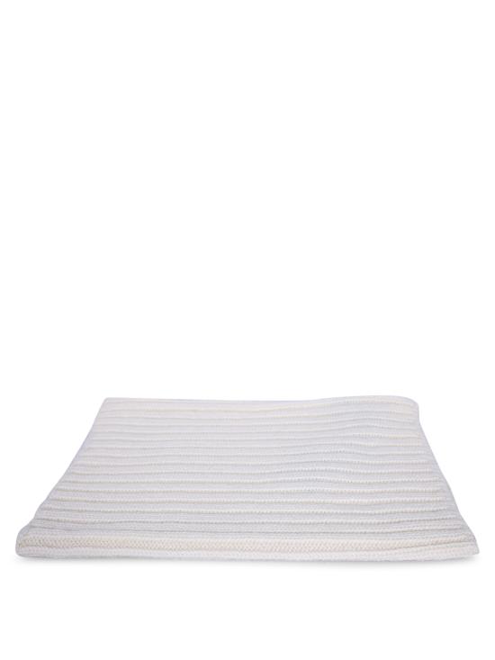  델 오글리오 머플러/스카프 168C CASHMERE PANNA White