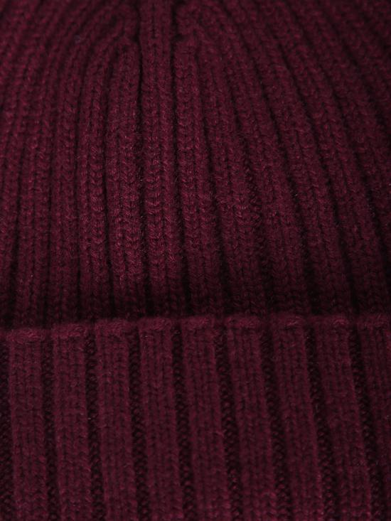  델 오글리오 모자 168DO CASHMERE PRUGNA Bordeaux - DELL'OGLIO