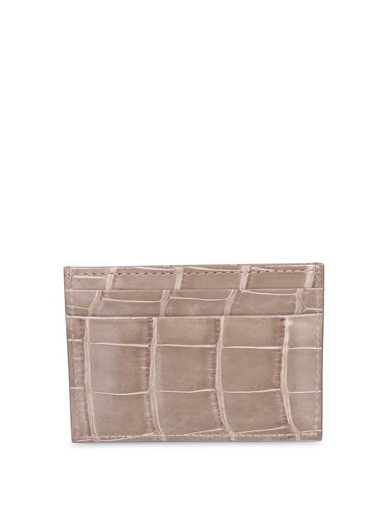 26FW 델 오글리오 카드지갑 DO100 LTHAL 003 Beige