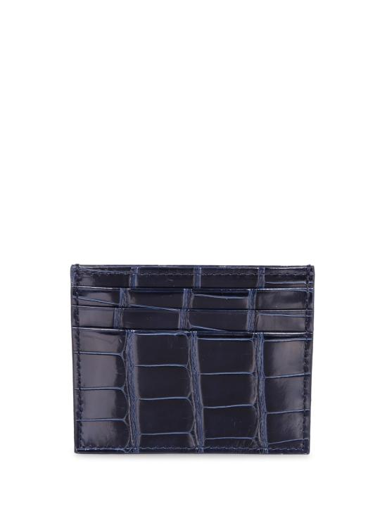 26FW 델 오글리오 카드지갑 DO200 LTHAL 004 Blue