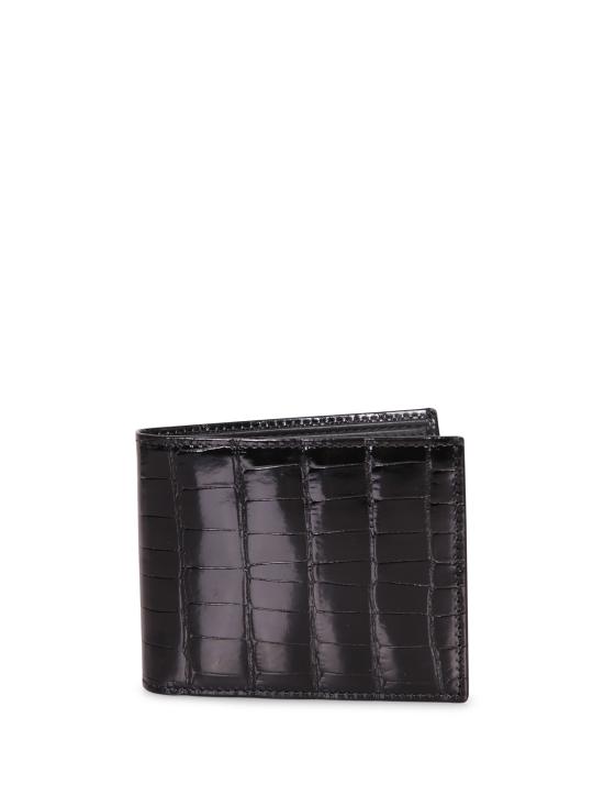 26FW 델 오글리오 남성지갑 DO500 LTHAL 001 Black