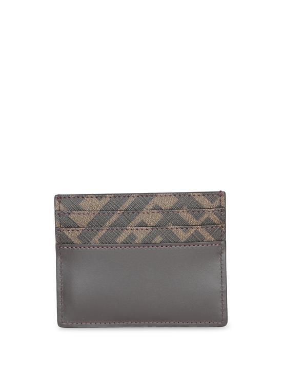 25SS 펜디 FF 스퀘어 카드 홀더 7M0164 AFF2 F1Q1C Brown - FENDI
