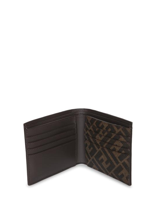 25SS 펜디 FF 스퀘어 레더 반지갑 7M0356 AFF2 F1Q1C Brown - FENDI