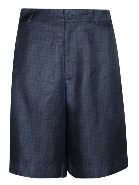 25FW 펜디 데님 숏팬츠 FB1014 AKEE F0H5A Blue
