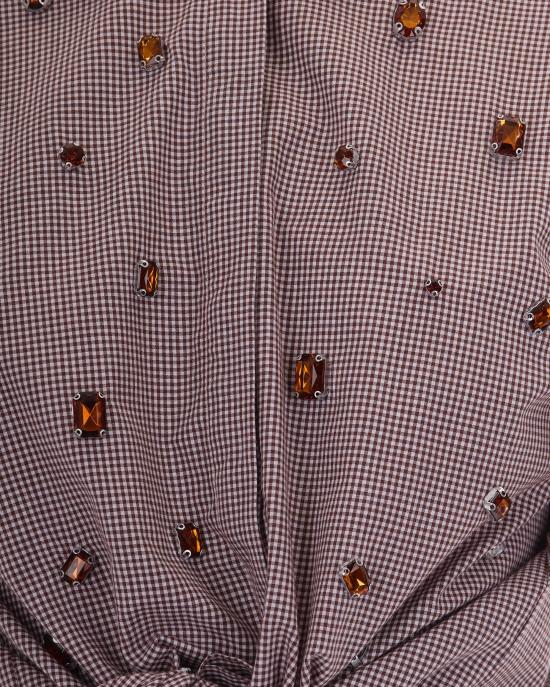 26SS 리우조 블라우스 8059524956999 BROWN - LIU JO