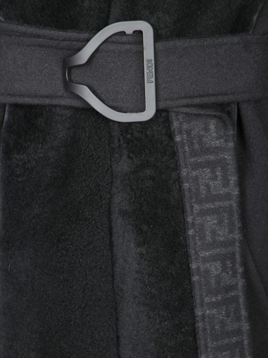 26FW 펜디 코트 FF6041 ASZU F1FL8 Black - FENDI