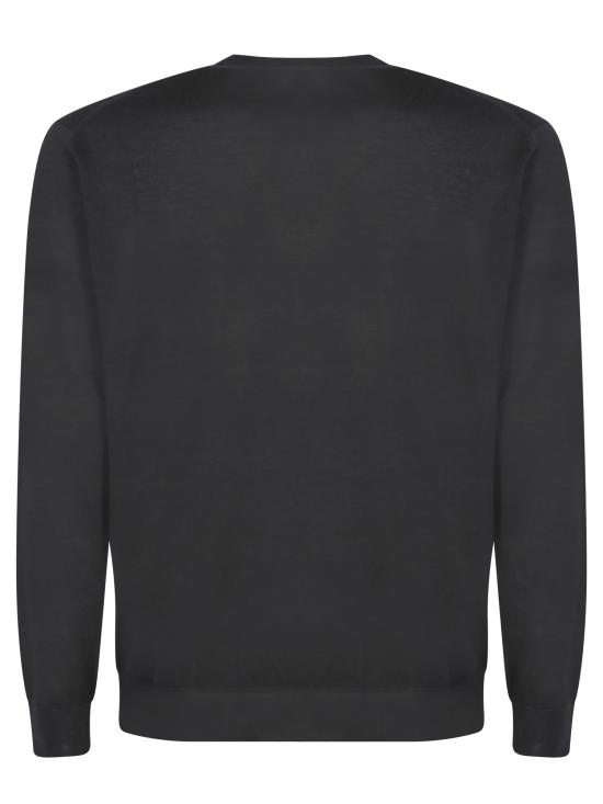 25FW 델 오글리오 스웨터 GC1ML CA16R 990 Black - DELL'OGLIO