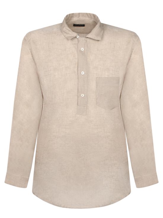 25SS 델 오글리오 긴팔 셔츠 417 11297 016 Beige