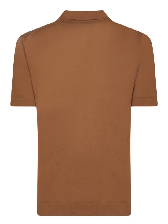 25SS 델 오글리오 폴로 티셔츠 PL0MCSK CR14R 090 Brown - DELL'OGLIO