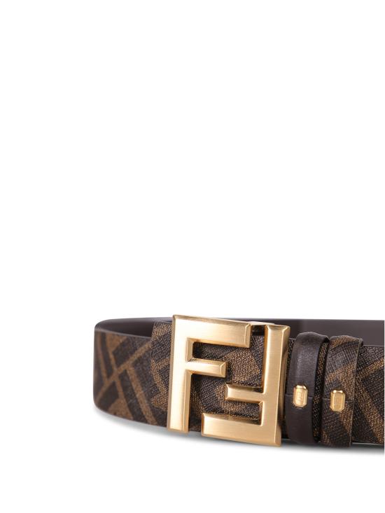 25SS 펜디 가죽 벨트 7C0541 ASIW F1S9U Brown - FENDI