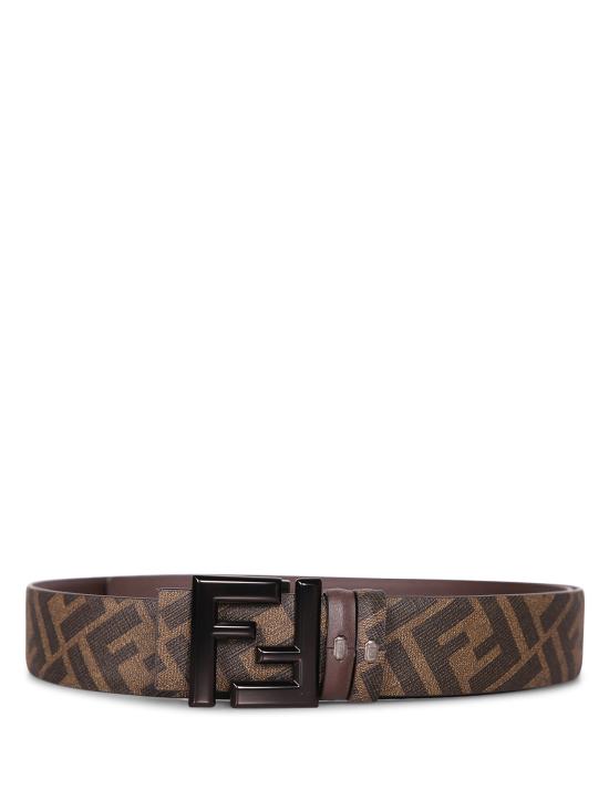 25SS 펜디 가죽 벨트 7C0541 ASIW F1S9V Brown