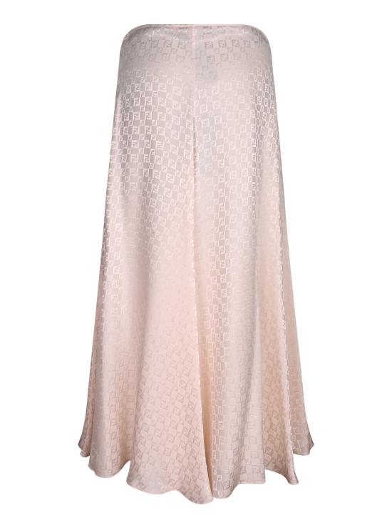 25SS 펜디 FF 실크 스커트 FQ7655 AUQG F1RX0 Pink - FENDI