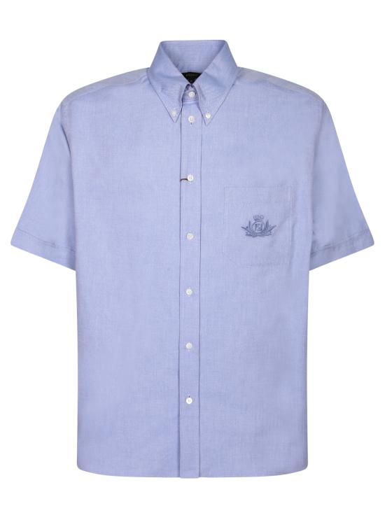 25SS 펜디 옥스포드 셔츠 FS1312 AU70 F1QBO Blue