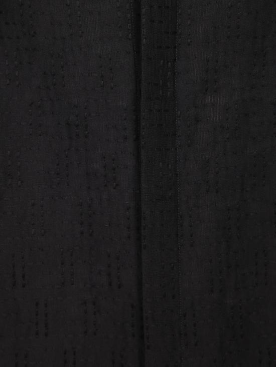 25SS 펜디 FF 자카드 셔츠 FS1317 AU6Y F0QA1 Black - FENDI