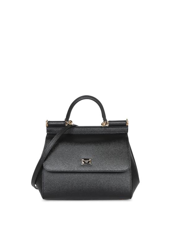 26FW 돌체앤가바나 미디움 시실리 핸드백 BB6003 B1001 80999 Black