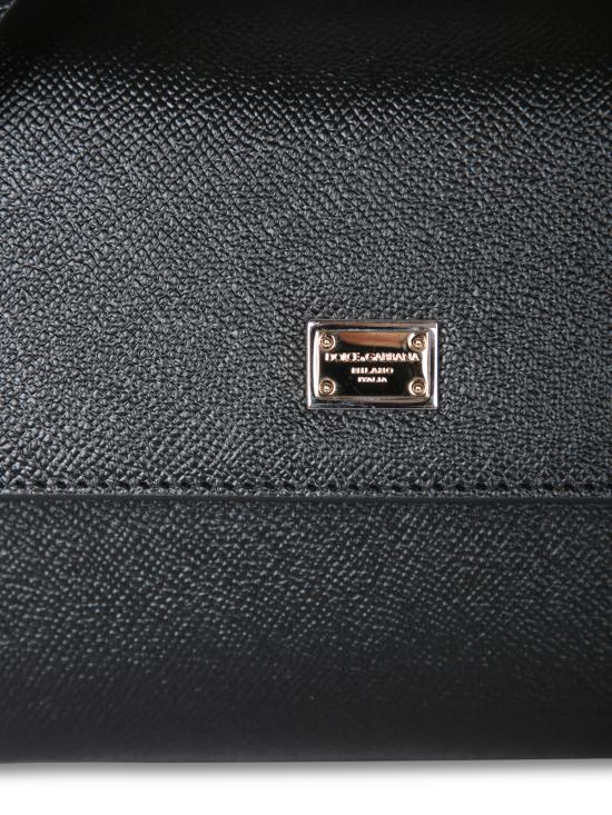26FW 돌체앤가바나 미디움 시실리 핸드백 BB6003 B1001 80999 Black - DOLCE & GABBANA