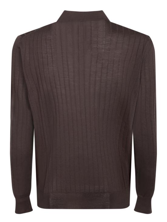 26FW 델 오글리오 폴로 티셔츠 PL1ML RM16C 280 Brown - DELL'OGLIO