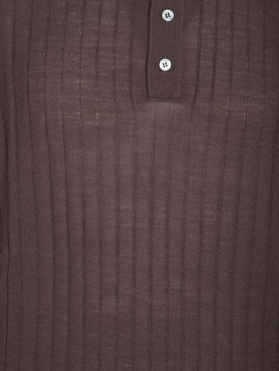 26FW 델 오글리오 폴로 티셔츠 PL1ML RM16C 280 Brown - DELL'OGLIO