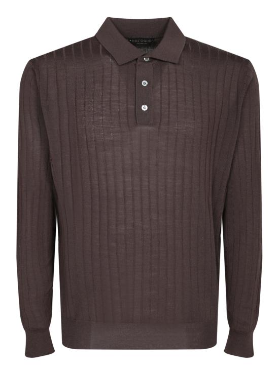 26FW 델 오글리오 폴로 티셔츠 PL1ML RM16C 280 Brown