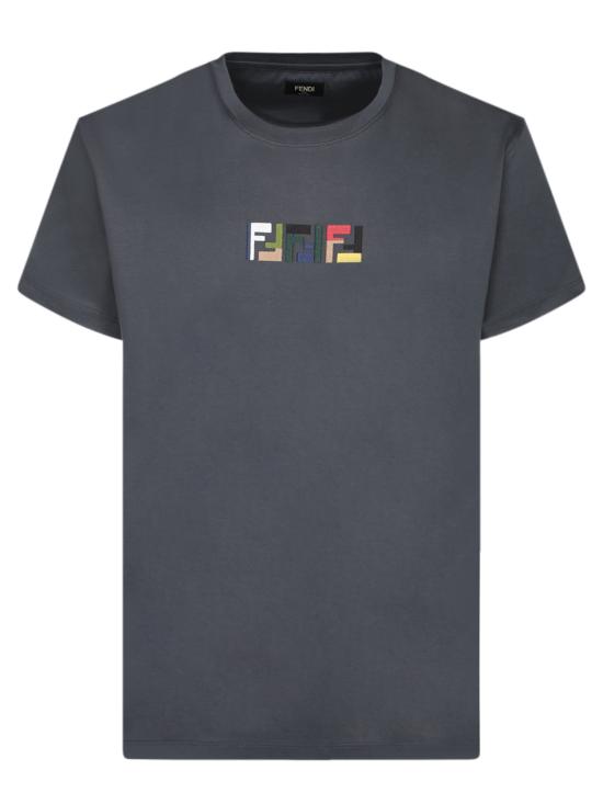 25FW 펜디 반팔 티셔츠 FY1319 AU1M F0QN0 Grey