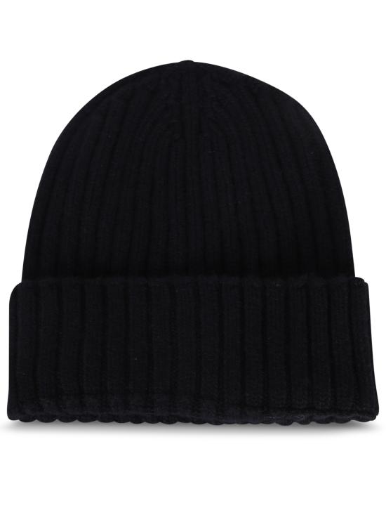  델 오글리오 모자 168DO CASHMERE NERO Black