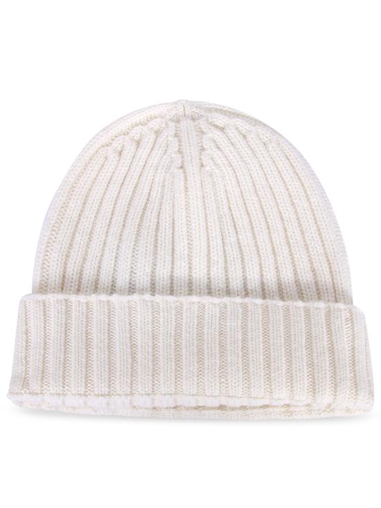  델 오글리오 모자 168DO CASHMERE PANNA White