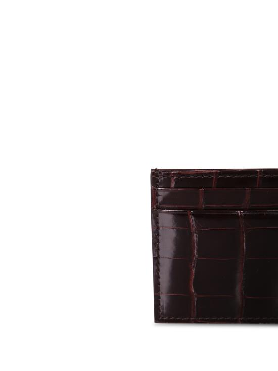 26FW 델 오글리오 카드지갑 DO100 LTHAL 002 Brown - DELL'OGLIO