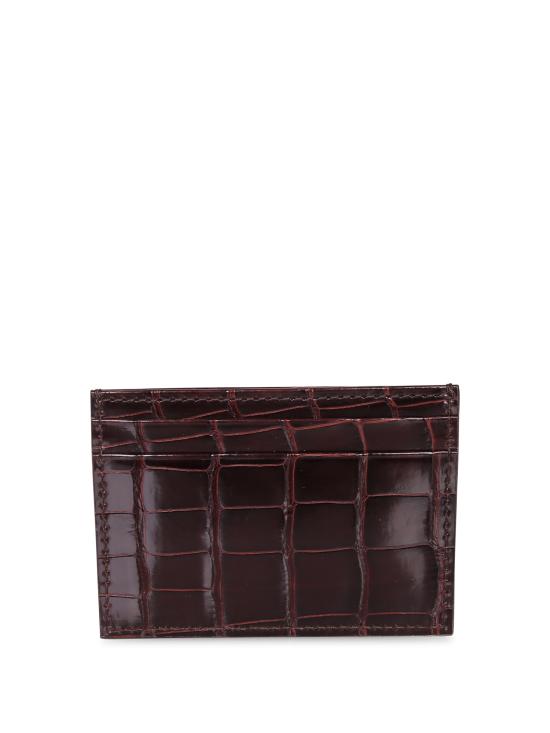 26FW 델 오글리오 카드지갑 DO100 LTHAL 002 Brown - DELL'OGLIO