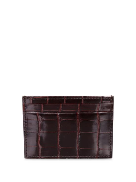 26FW 델 오글리오 카드지갑 DO100 LTHAL 002 Brown