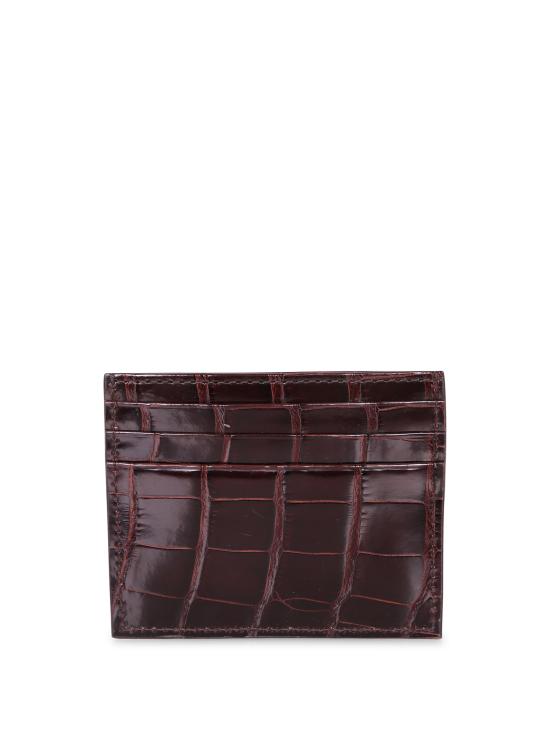 26FW 델 오글리오 카드지갑 DO200 LTHAL 002 Brown - DELL'OGLIO