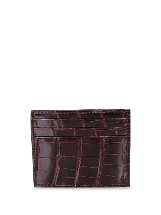 26FW 델 오글리오 카드지갑 DO200 LTHAL 002 Brown