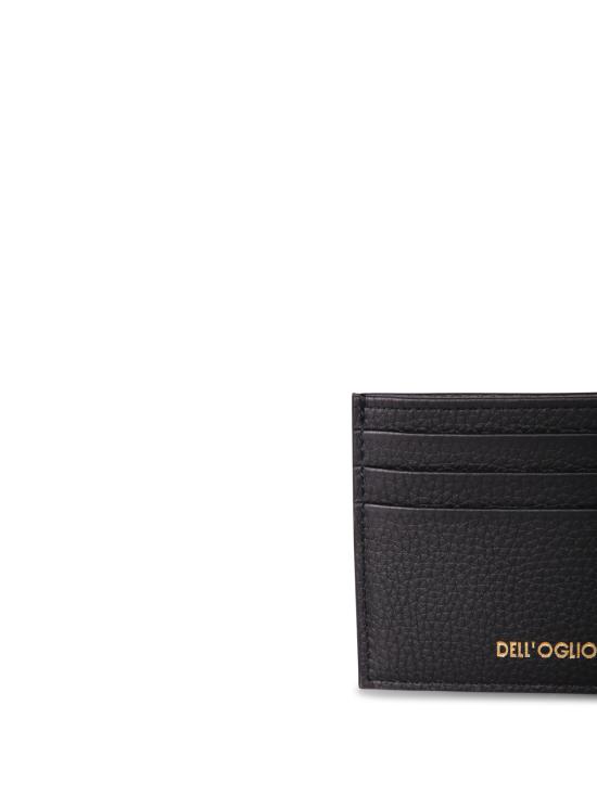 26FW 델 오글리오 카드지갑 DO200 LTHC 001 Black - DELL'OGLIO