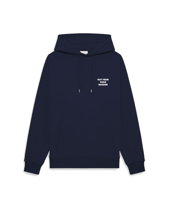 26FW 드롤드무슈 후드 티셔츠 PERMHO162CO127 NY Blu