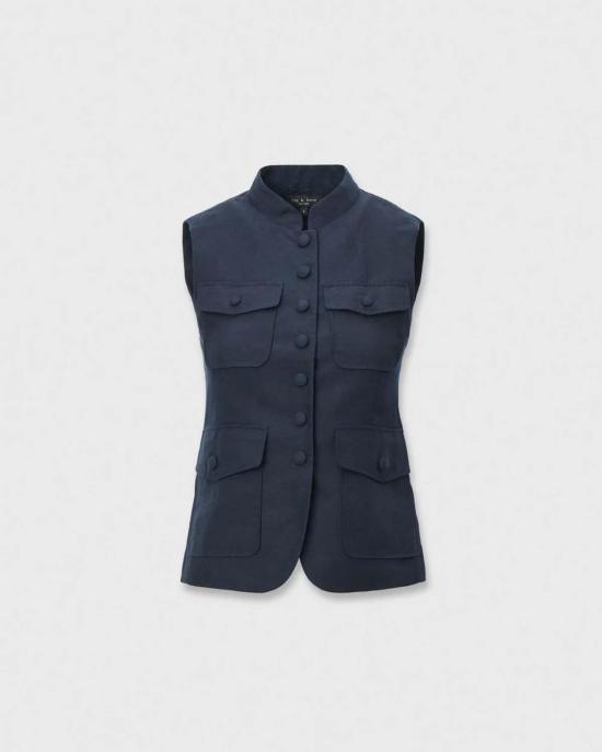  랙앤본 베스트 Rag & Bone Mercer 맞춤형 조끼 Salute - RAG & BONE